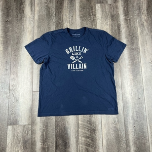 Life‎ Is Good Mens Navy T-shirt